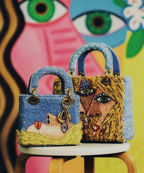 is lady dior handmade|dior artist lady art.